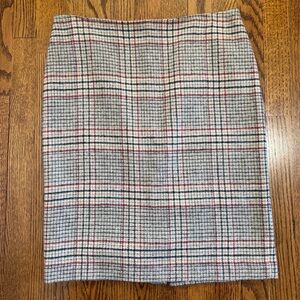 Talbots Petite Pencil Style Wool Blend Lined Skirt Size 10P